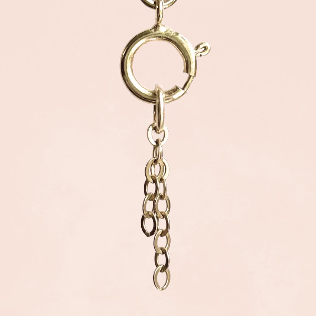 Double Chain Charm (14k Gold Filled) - Teeny Bead Co.
