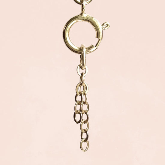Double Chain Charm (14k Gold Filled) - Teeny Bead Co.