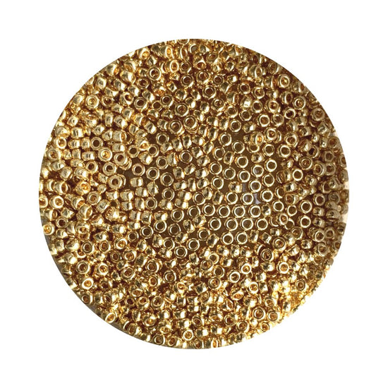 14k gold plated beads - Teeny Bead Co.
