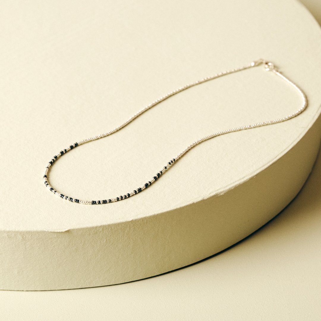 Load image into Gallery viewer, The Morse Code Anklet - Teeny Bead Co.

